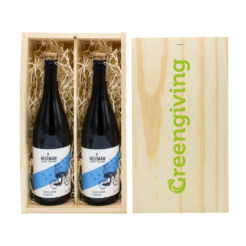 Wine box | 2 bottles | Eco gift